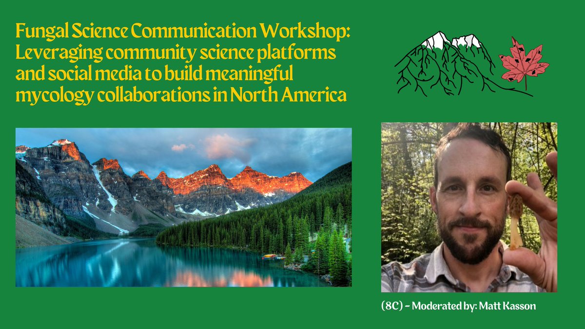 CanFunNet's tweet photo. Social media is a powerful tool, but how can we use it to take fungal research to the next level? 🔼🍄 On June 2 at #CFN22, come discuss new strategies with @kasson_wvu for building meaningful collaborations with amateur naturalists and engage in some #CitizenScience 👨‍🔬🌎👩‍🔬🌍🧑‍🔬 https://t.co/caXxu3xFkr