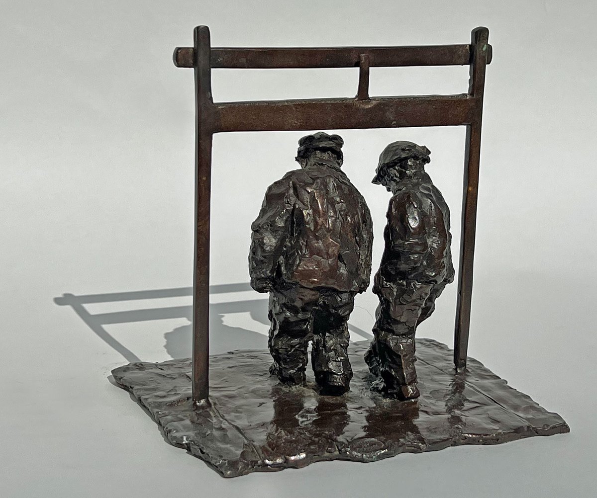 NeilDrysdale's tweet image. There’s an online exhibition, organised by the Tolquhon Gallery, of the works of acclaimed Aberdeenshire sculptor, Mo Farquharson. She created a powerful bronze statue, The Miners, and also depicted John Lennon. The exhibition, starting Friday, is at tolquhon-gallery.co.uk