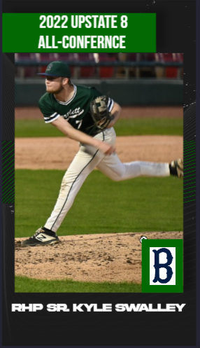Congratulations to <a href="/kyleswalley7/">Kyle Swalley</a> on being named to the <a href="/UpstateEight/">UEC</a> All-Conference Team.  <a href="/BartlettHawksAD/">Jeff Bral</a>