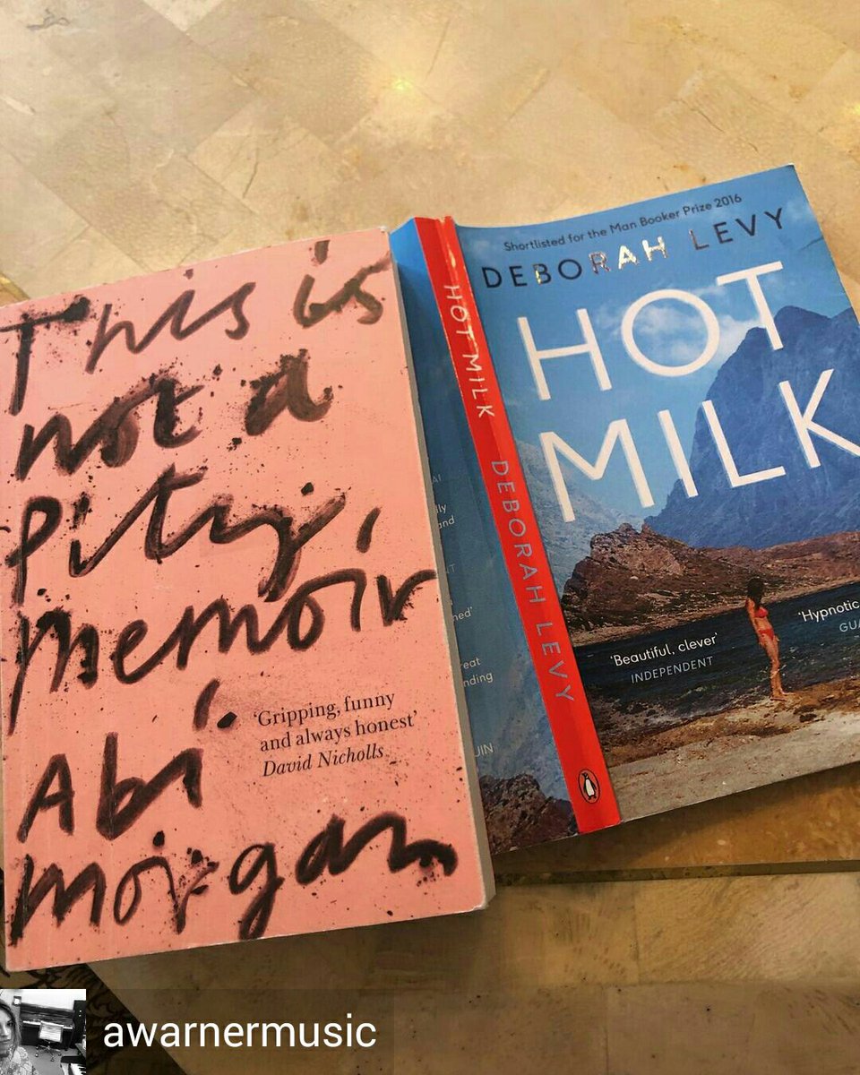 'These are both BRILLIANT..
I inhaled them..
#thisisnotapitymemoir
#hotmilk' - awarnermusic/IG instagram.com/p/CeOGAXjo9CT/ #AmeliaWarner