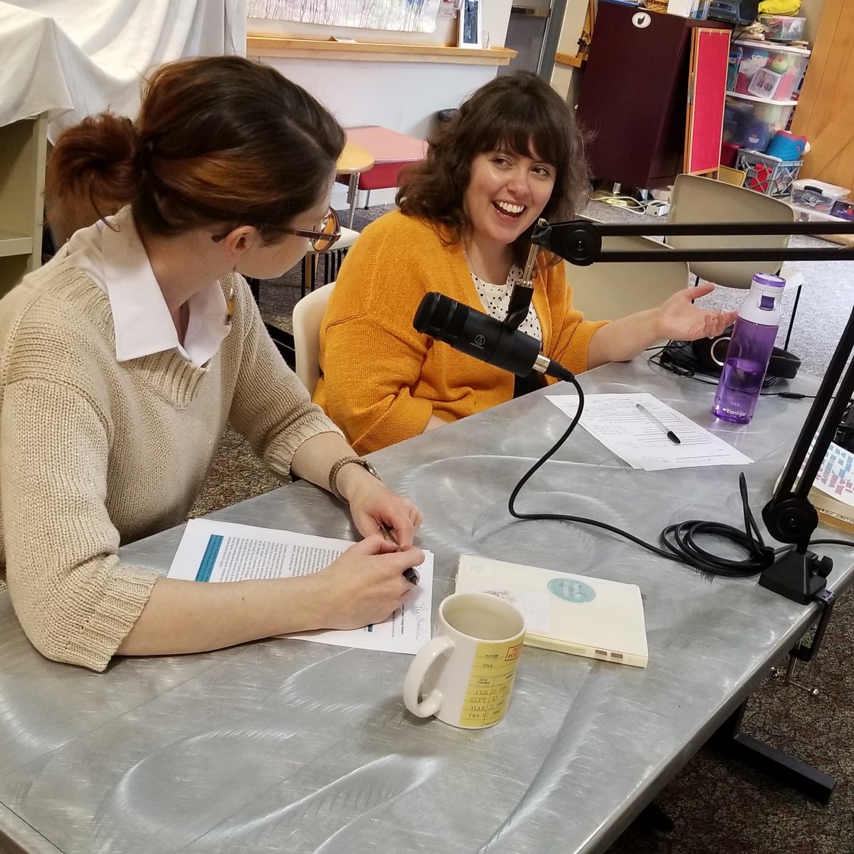 Richfieldbranch's tweet photo. In honor of this weekend's #friendsofthelibrary #booksale, this week's episode of the #RichfieldBranchLibraryPodcast is all about our favorite Book Sale and #bargainbin finds! Available now https://t.co/KgMJh758Bz https://t.co/3M44sZxcHd