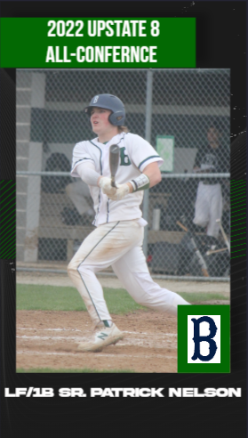 Congratulations to <a href="/patrick78311271/">Patrick Nelson</a> on being names to the <a href="/UpstateEight/">UEC</a> All-Conference Team.  <a href="/BartlettHawksAD/">Jeff Bral</a>
