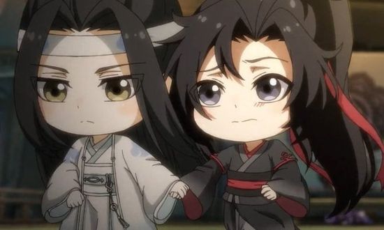happy pride month to every version of my favorite gays wei wuxian and lan wangji