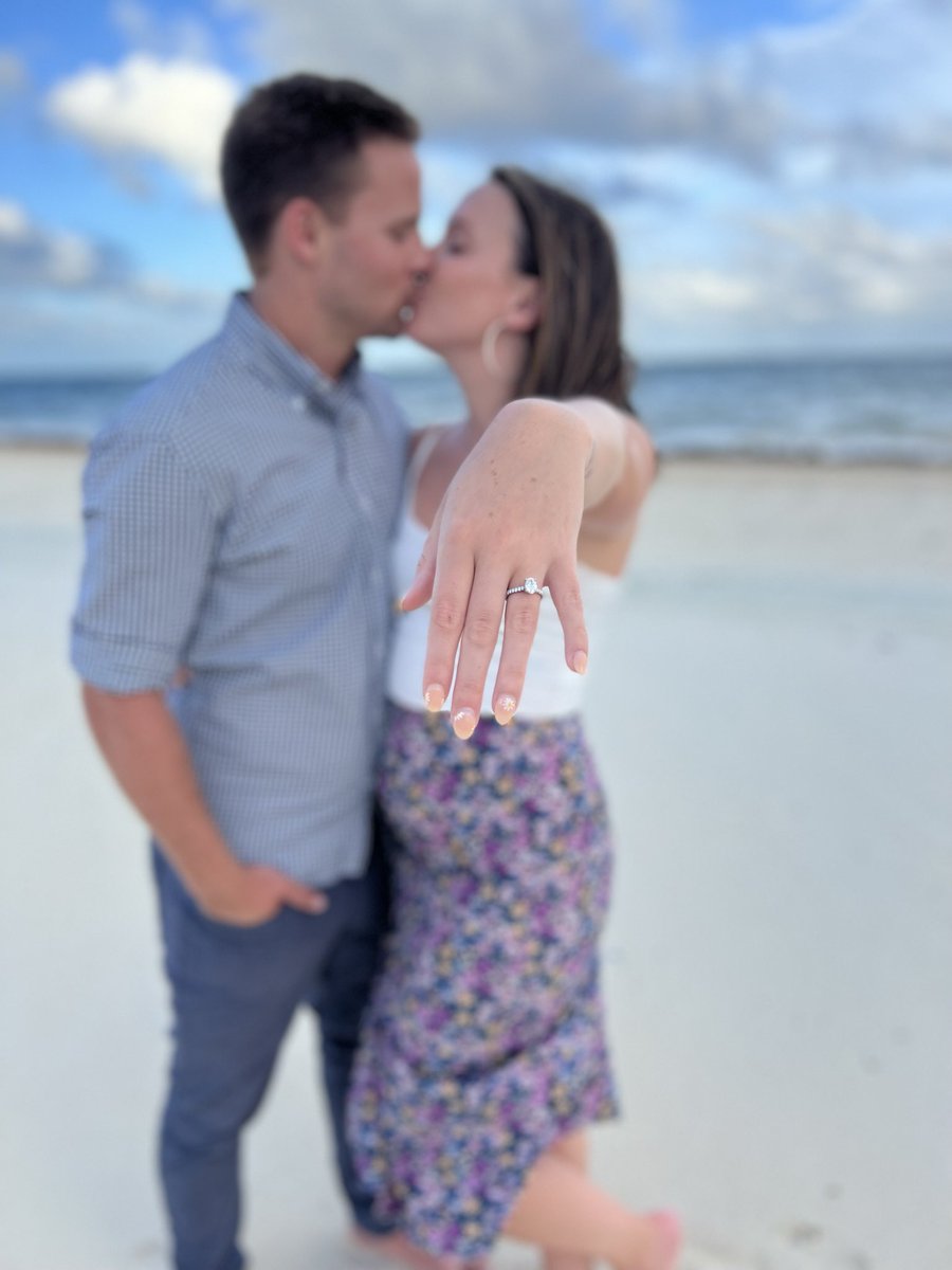 RajOnRadio's tweet photo. It's not the ring all of us are planning to talk about come mid-June...

But we're still pretty damn excited about it!

I love you @CaitlinMT11! Thank you for your unconditional support, sacrificing our time for hours upon hours at the rink &amp; on a microphone.

Also, #GoAvsGo 😉 https://t.co/8dVqN1cTnt