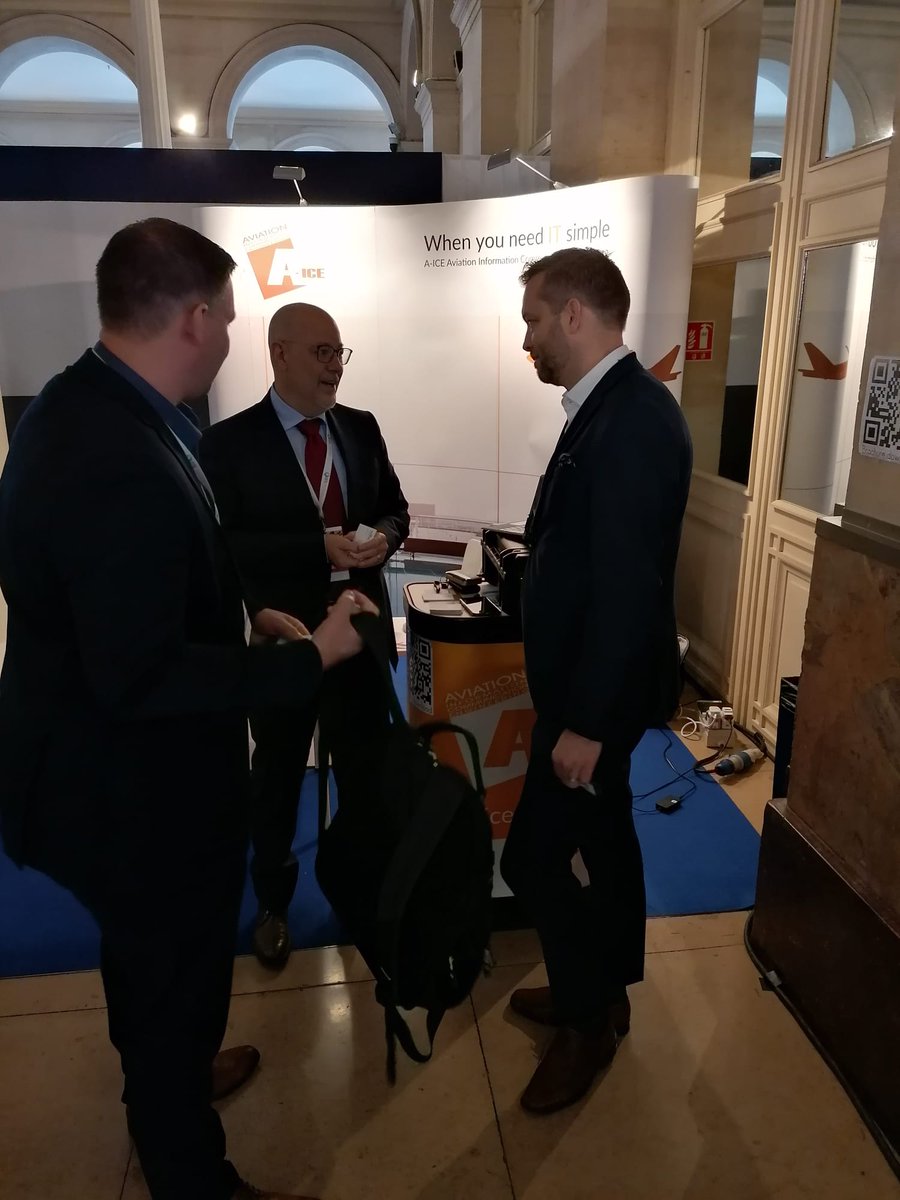 A_ICE_AERO's tweet photo. Day 1 of IGHC in Paris. Please come and say hi over the next few days at BOOTH #33, we look forward to seeing you!
#GoundHandling #IGHC #IATA #DepartureControlSystem #WeightandBalance #Airlines #AirportAuthorities #BaggageReconciliationSystem #HandlingDatabase https://t.co/XLLzUgIzGm