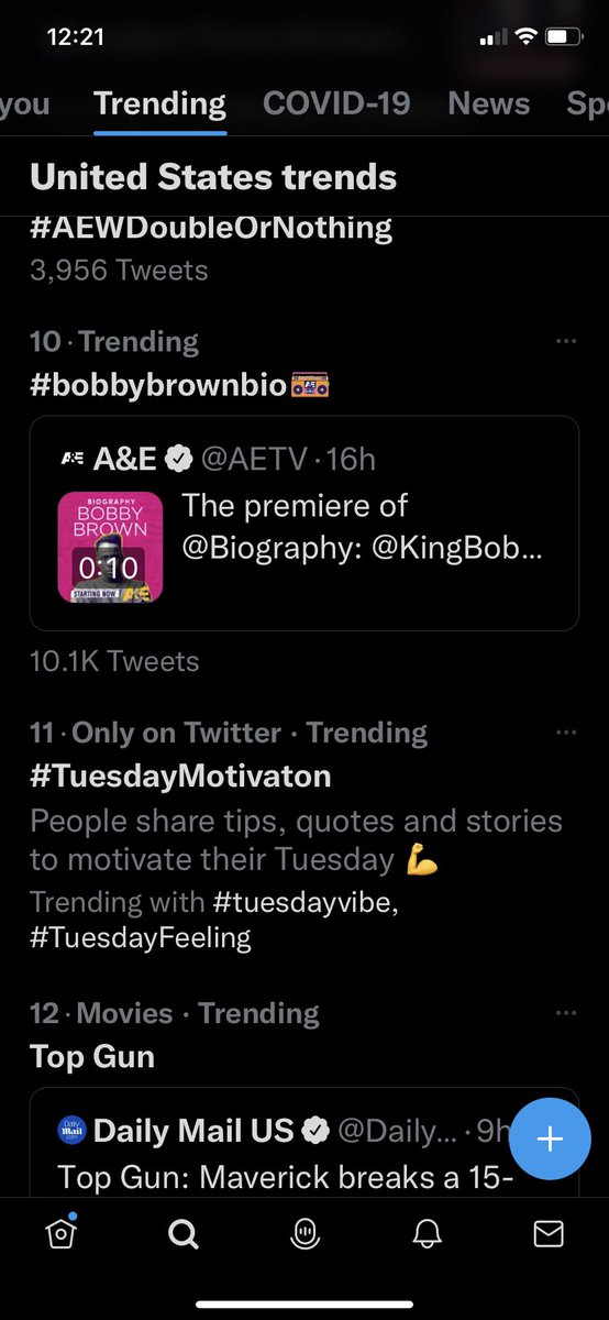 AmityCoalition's tweet photo. One week after #Uvalde and nothing related to the shooting, victims, or gun reform is trending in the TOP 25 on Twitter. AR-15 comes in at no.27.

This is why nothing will change.

Be better people.

#saytheirnames #StopGunViolence #SpeakUp #GunSafetyNow #amitycoalition https://t.co/a7VXTZMRV5