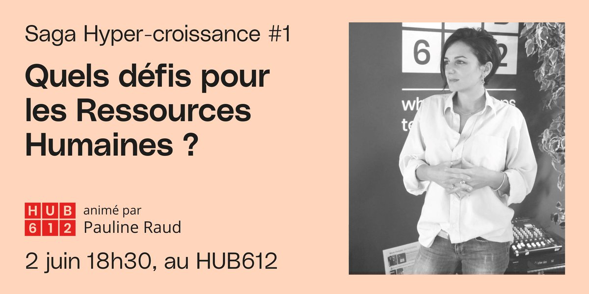 #EVENT✅RDV jeudi soir à partir de 18h30 au <a href="/HUB612/">HUB612</a> pour un #aterwork que j'aurai le plaisir d'animer avec <a href="/monpetitplacmnt/">Mon Petit Placement</a> <a href="/getqonto/">Qonto</a> <a href="/365Talents/">365Talents</a> 🤙 #RH #hypercroissance #entrepreneuriat #startup #recrutement #onboarding #marqueemployeur 
eventbrite.fr/e/billets-hype…