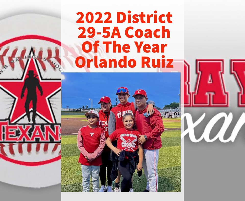 JPeralesOTE's tweet photo. 2022 District 29-5A Coach Of The Year Orlando Ruiz!!!! @raytexanbsbl @wbrayfootball @wbrayhs https://t.co/CzZS59ShSp