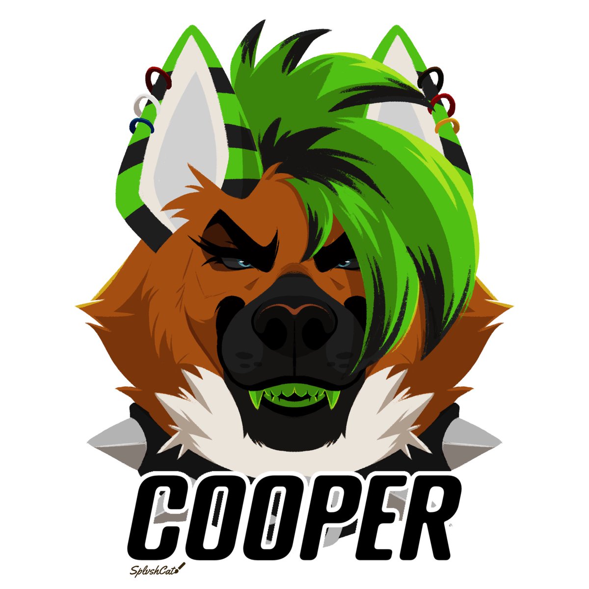 Splvshcat's tweet photo. Symmetrical badges for @CooperFerryhill! 

Laminating them today 💫 https://t.co/IU4Wv0P3N0
