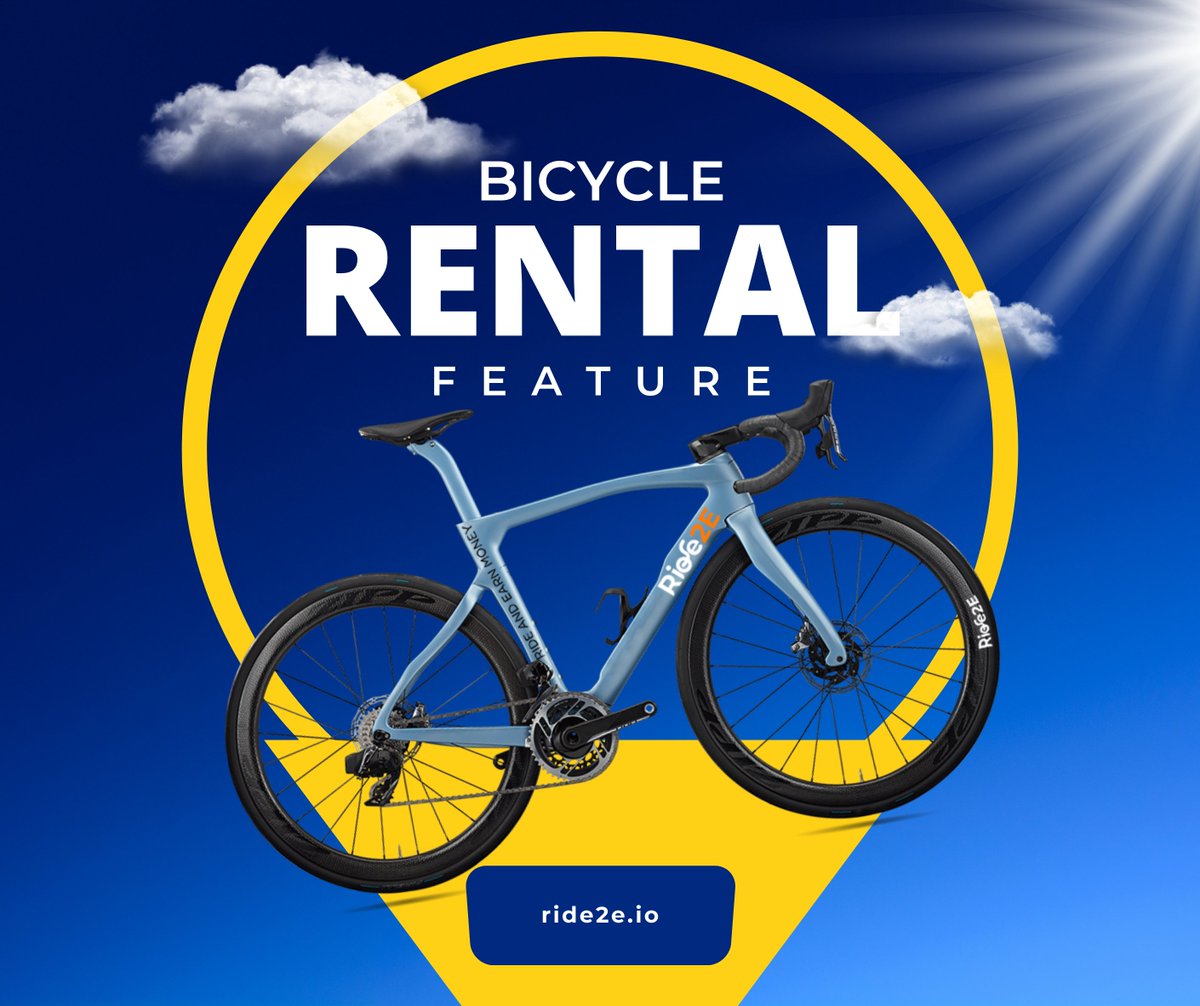 🛠RENTAL FEATURE IS ON DUTY 🛠 Users who could not buy a Bicycle, will soon have a chance to earn without buying Bicycle when we release this feature🚴🏻🚴🏻 #MoveToEarn #Move2Earn #STEPN #MOVEY #Ride2Earn #M2E #RideToEarn