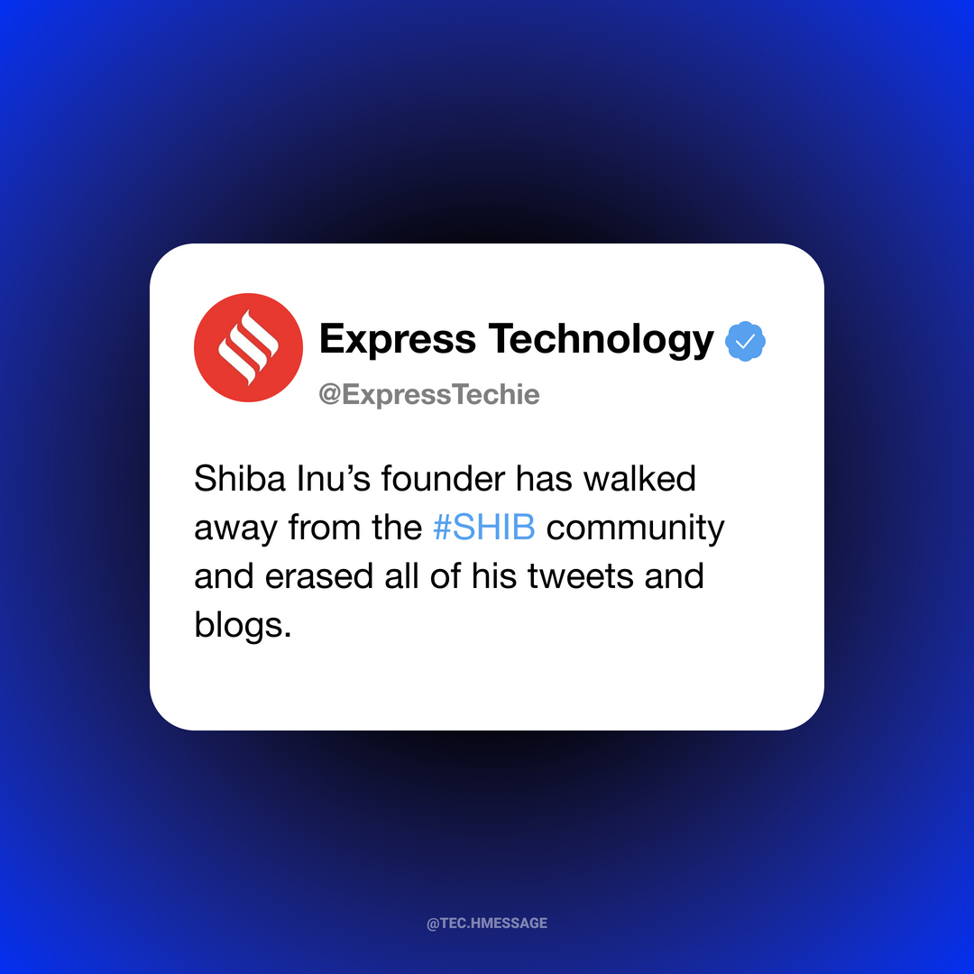 techmessageco's tweet image. A stealthy move... #crptocurency #shibcoin #altcoinbuzz #altcoinpost #fintechnews #altcoindaily