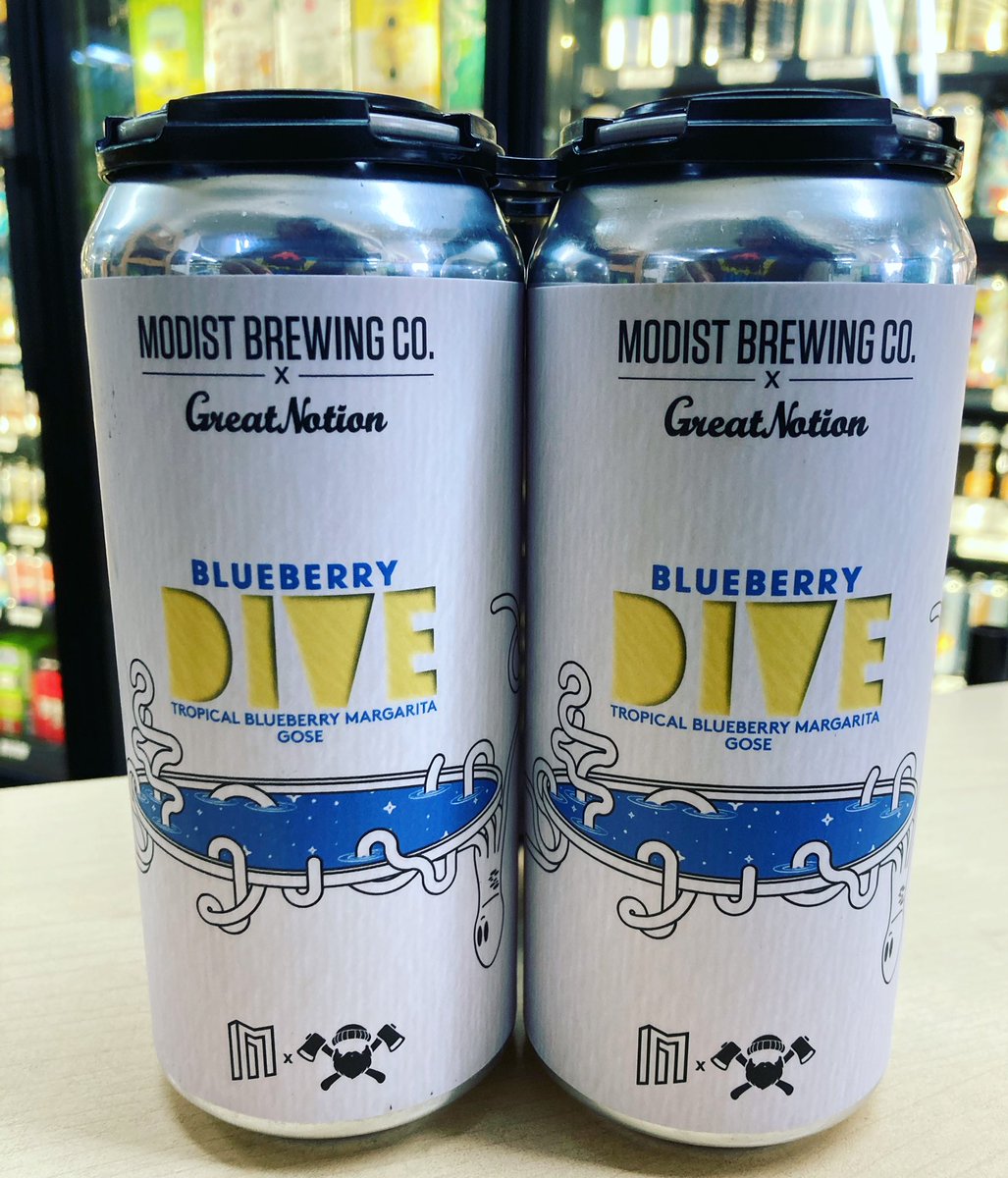 HarleysLiquor's tweet photo. Blueberry Dive- Tropical Blueberry Margarita Gose🫐🍹

@ModistBrewing 

#newbeer #goodbeer #beergoals #craftbeer #tropicalbeer #beeroclock #modistbrewing https://t.co/23EHPY27Ve
