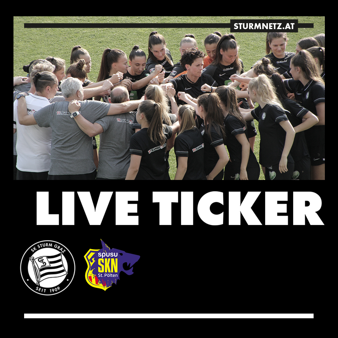 SturmNetz1909's tweet photo. C U P  -  F I N A L E
⚽️ SK Sturm Graz Damen vs. SKN St. Pölten Frauen #STUSKN
🕖 Anpfiff: 15:30 Uhr
🕖 Tickerstart: 15:00 Uhr
💻 Liveticker: https://t.co/T6J9xvfEjI https://t.co/fVCxlX33eE