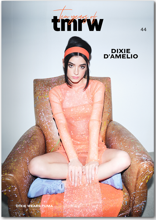tmrwmag's tweet photo. Turning 10 just keeps on getting better 🎂

Our sixth cover star is titan of TikTok and singer-songwriter @dixiedamelio: "I think my online persona is me but just a watered-down version," she tells us, "I don't want to lose the real part of me."

https://t.co/rEoMeHI48m https://t.co/f0VLkmD9zq