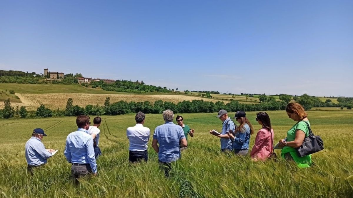 Voyage presse avec #MathieuALBERT, Pdt. <a href="/Panzani/">Panzani</a> autour de la charte Blé Responsable Français. Merci à #VincentJONQUIERES, adh <a href="/ARTERRIS11/">ARTERRIS</a> qui nous a reçu à Juzes (31).
<a href="/lacoopagricole/">La Coopération Agricole</a> <a href="/Arvalisofficiel/">ARVALIS</a> <a href="/PassionCereales/">Passion Céréales</a> <a href="/kingcom/">Kingcom</a> <a href="/intercereales/">Intercéréales</a> <a href="/reussir/">REUSSIR</a>