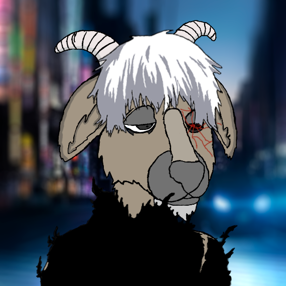 pudj2003's tweet photo. This is my first art and unfortunately I can't make a T-shirt properly yet, but I hope you like it anyway)
@GreatGoatsNFT https://t.co/bOtl7fJcTt