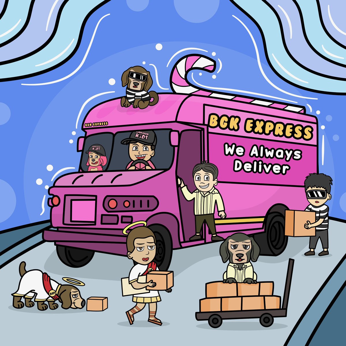 #BGKTAKEOVER is in full effect.