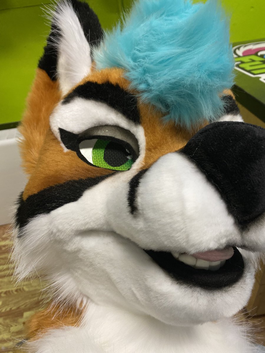 MadeFurYou's tweet photo. Finished these absolutely stunning vixens before heading on our trip last week! Look for them at BLFC! https://t.co/hALympV2SC