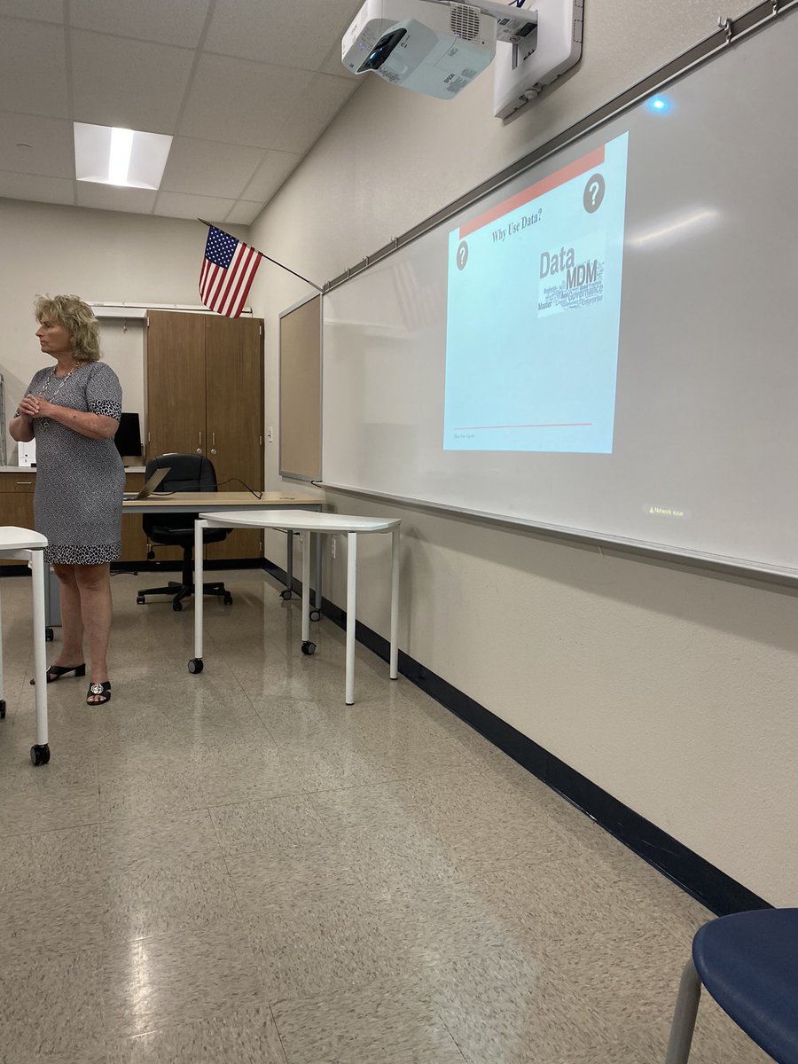 Discussing data with Dr. Hall! #JISDSuperTeachers #JISD_PD #JISD_learns