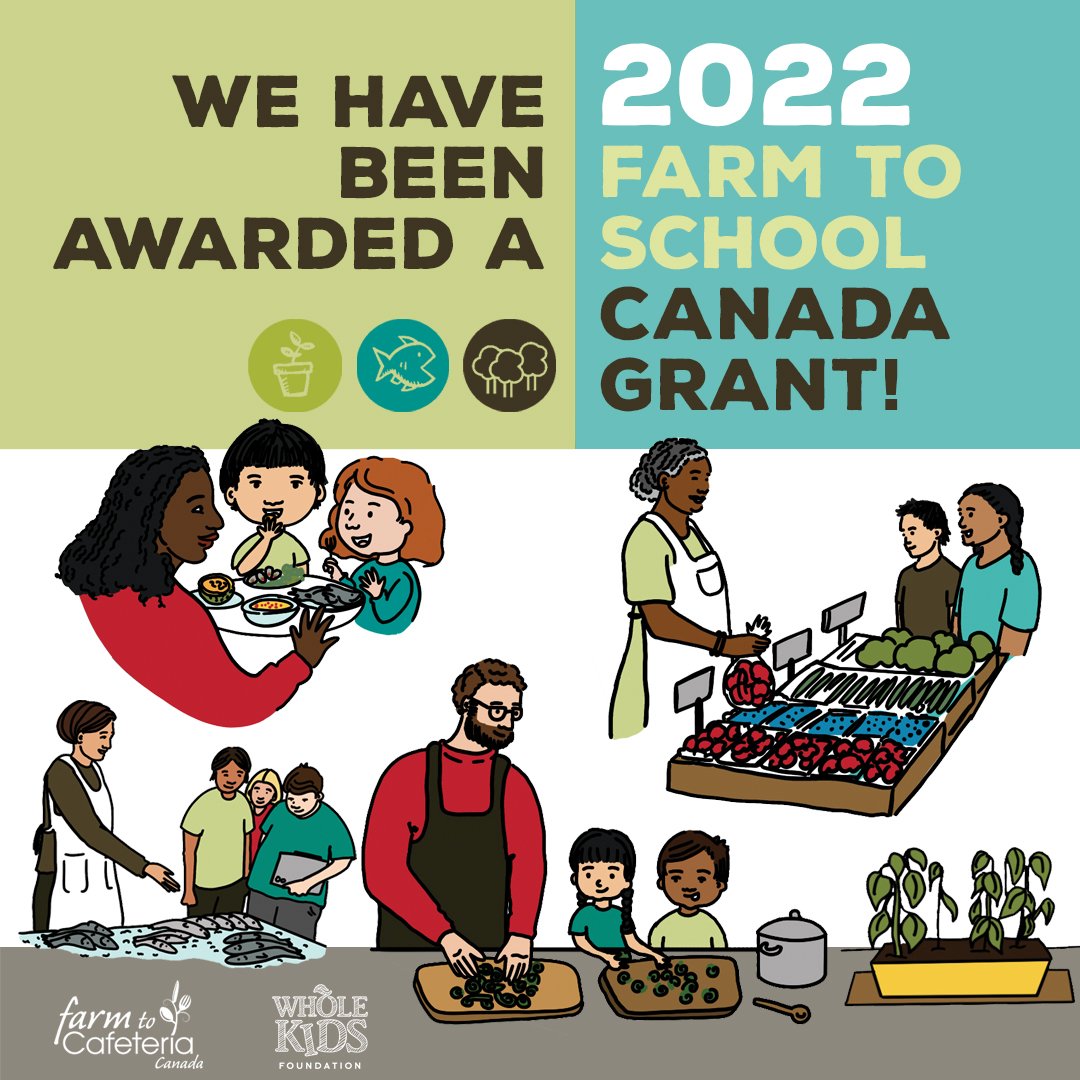 Kâpapâmachakwêw is thrilled to announce that we have been awarded a #Farm2School Canada Grant from @Farm2Cafeteria! This is a big step towards #urbanindigenous #foodsovereignty. We'll be bringing more #healthy #localfood to all our students!