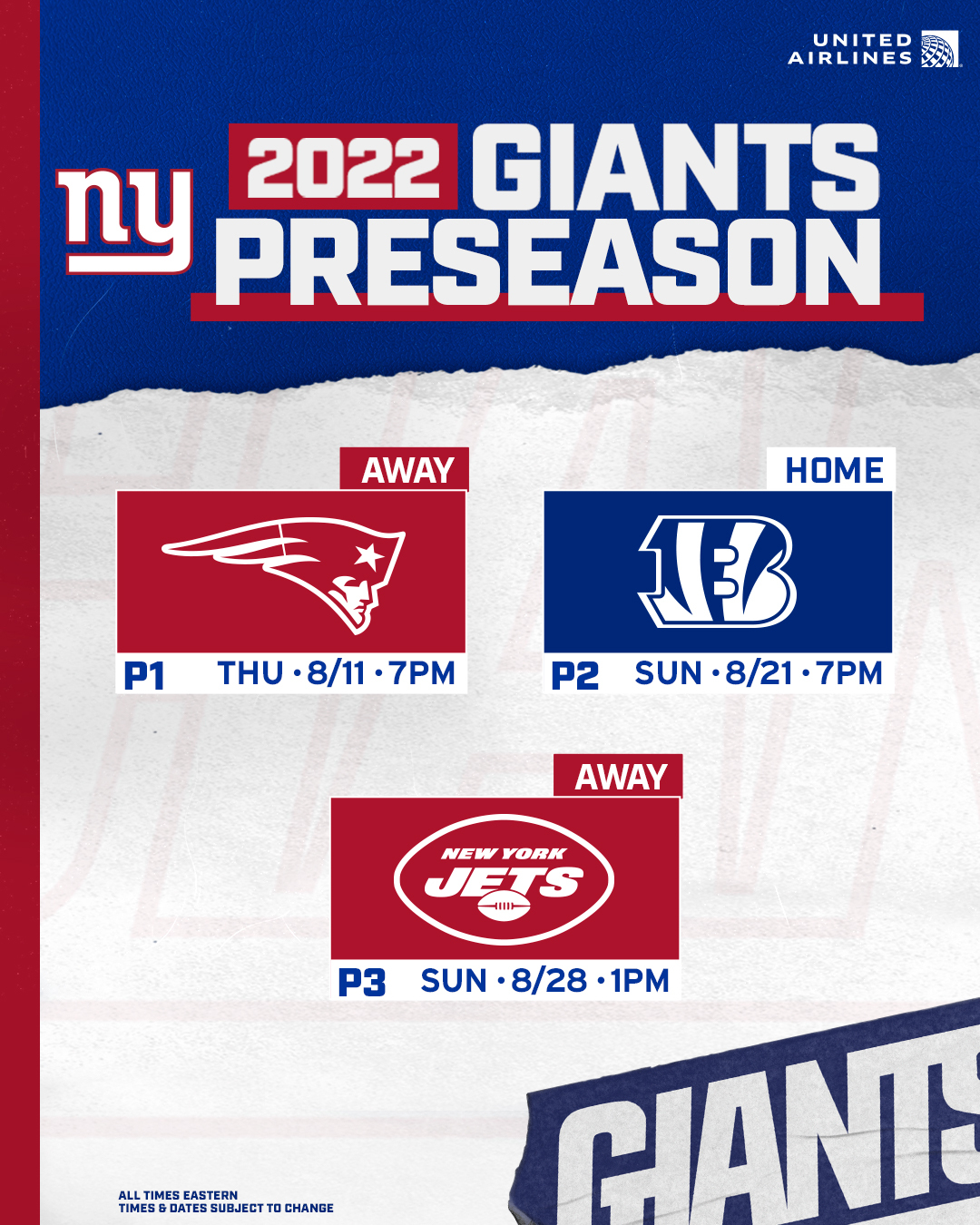 jets giants preseason 2022