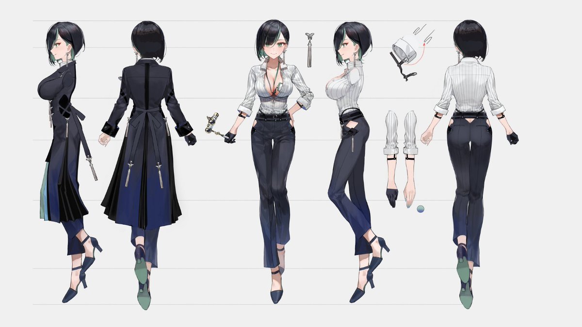 Zhoumo_twvtuber's tweet photo. 🦋默默三視圖來啦！🦋
非常感謝Roku媽媽 @black1042393 非常精緻的設計及繪製，以及花茶媽媽 @huacha_oc 的巧手！💚

頻道：https://t.co/1bYDmlRu73
問問題 : https://t.co/p1kUeQAi3c
Fan name : 夢友&amp;黑犬
Hashtag :  #默默作夢 
Fan art : #朦朧夢境 https://t.co/qZc1m6KWoi