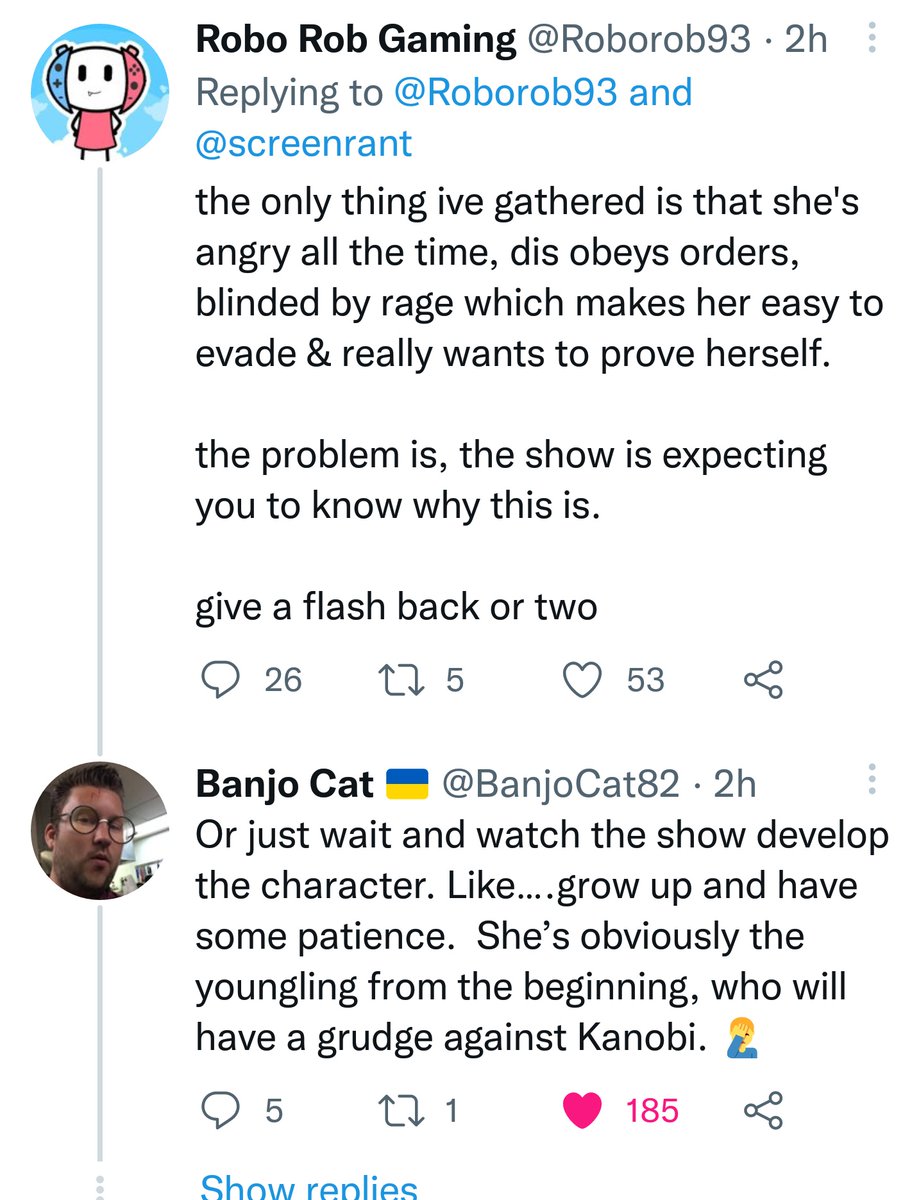 SoapJenn's tweet photo. We're two episodes into the first season & the villain/anti-hero is mysterious & we don't know the whole story yet?!?! Doesn't sound poorly written to me. #TeamGrowup https://t.co/oy2ltltW2E