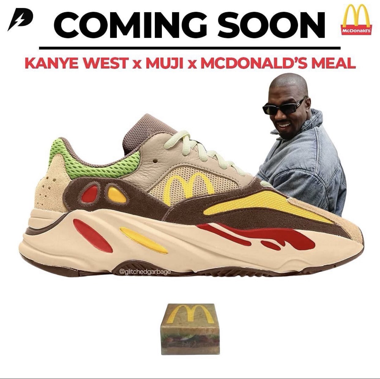 Muslim Dior on Twitter: "Ngl these shit @kanyewest @McDonalds # yeezy #Sneakers #kicks https://t.co/8OIQOSTuoH" / Twitter