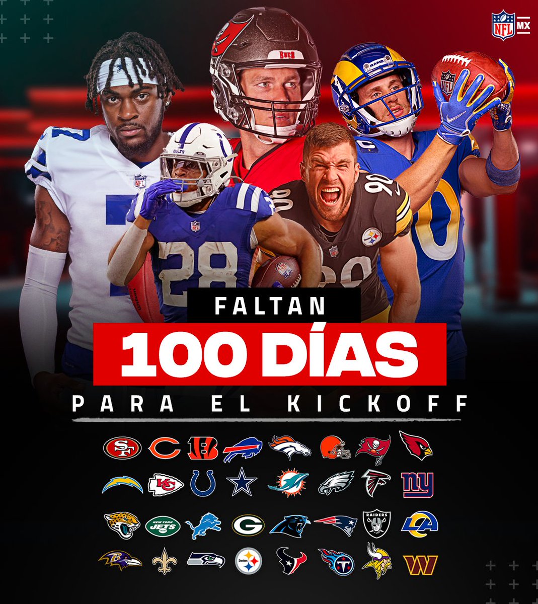 Quedan 100 días para que empiece la NFL y en este hilo os voy a dar 100 razones para seguir la próxima temporada. Una por día.

¿Hay ganas? 👀