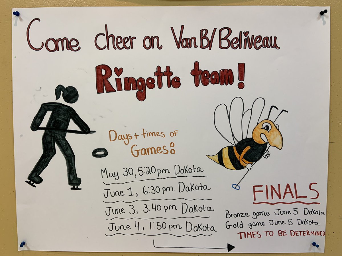 belleghemLRSD's tweet photo. Our ringette team, with players from Van B and @cbLRSD , are playing this week! Come cheer them on! https://t.co/4RnnB3woyV