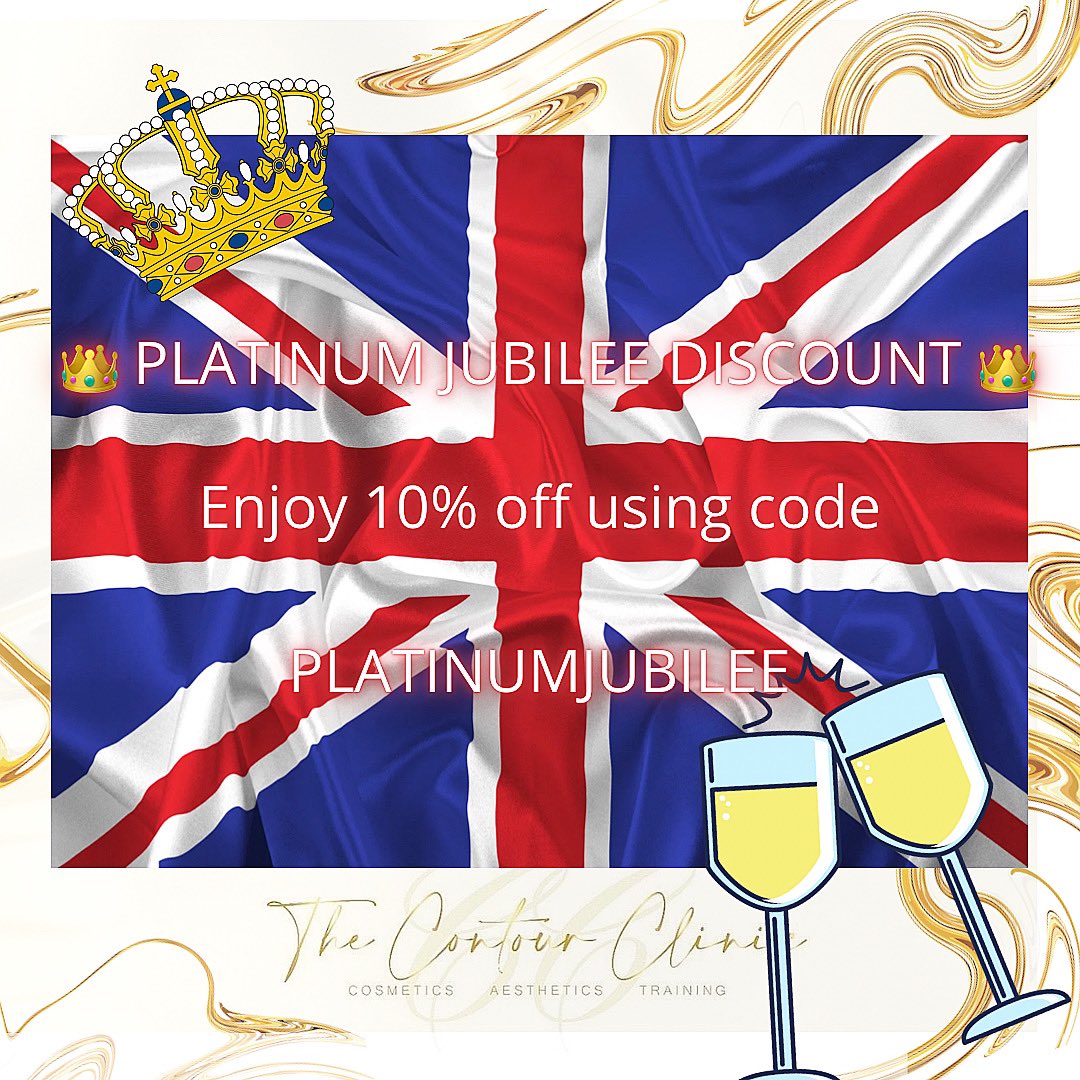 Contourcardiff's tweet photo. Use code PLATINUMJUBILEE at the checkout to celebrate with 10% off! For the next 48 hours only! https://t.co/b1ZzAMS8JU
