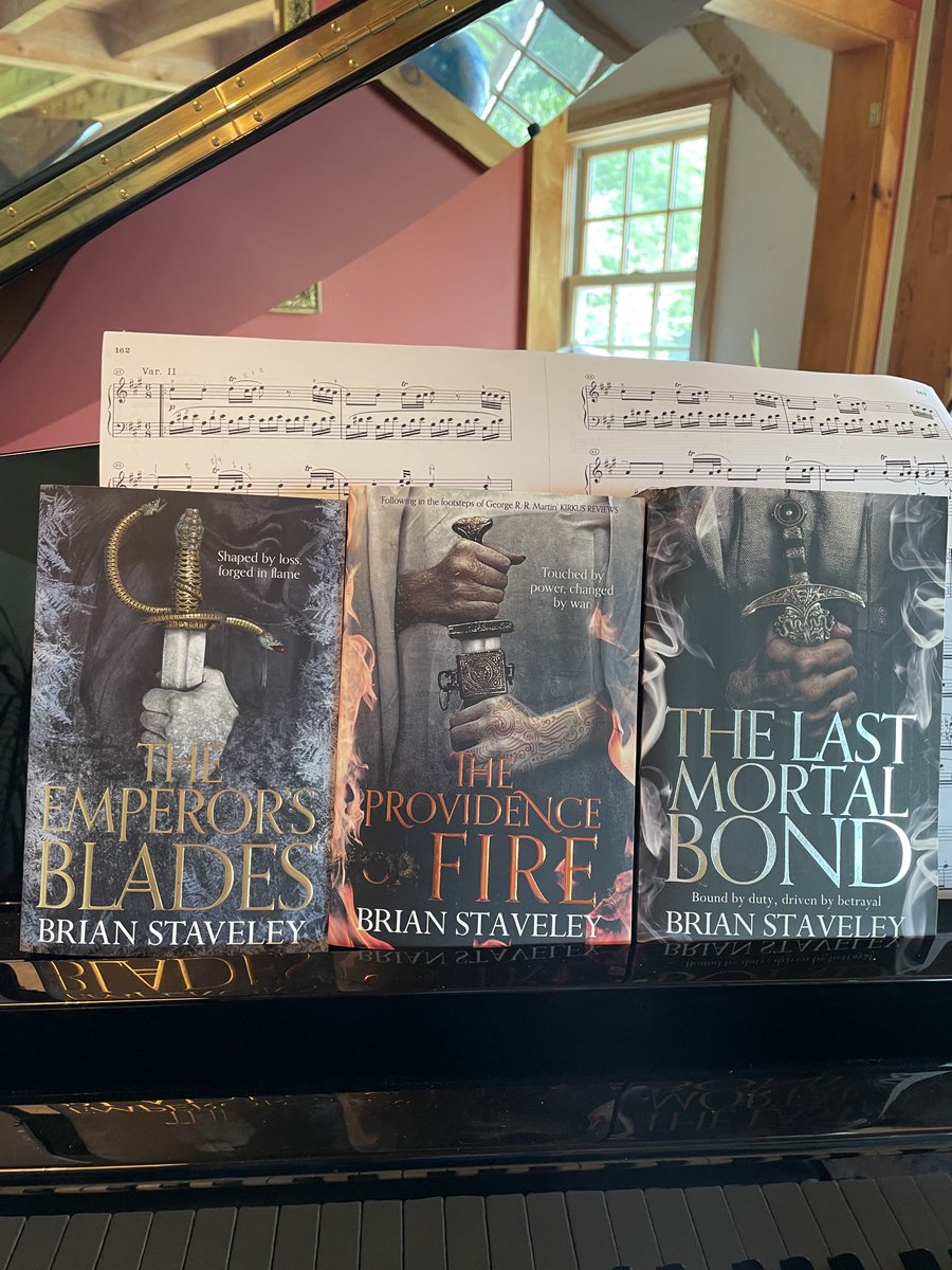 Raffling off some more books that I found! This time a complete signed paperback set of the first trilogy, UK edition. RT to enter. (Open only in the US. Sorry! Shipping is nuts!)