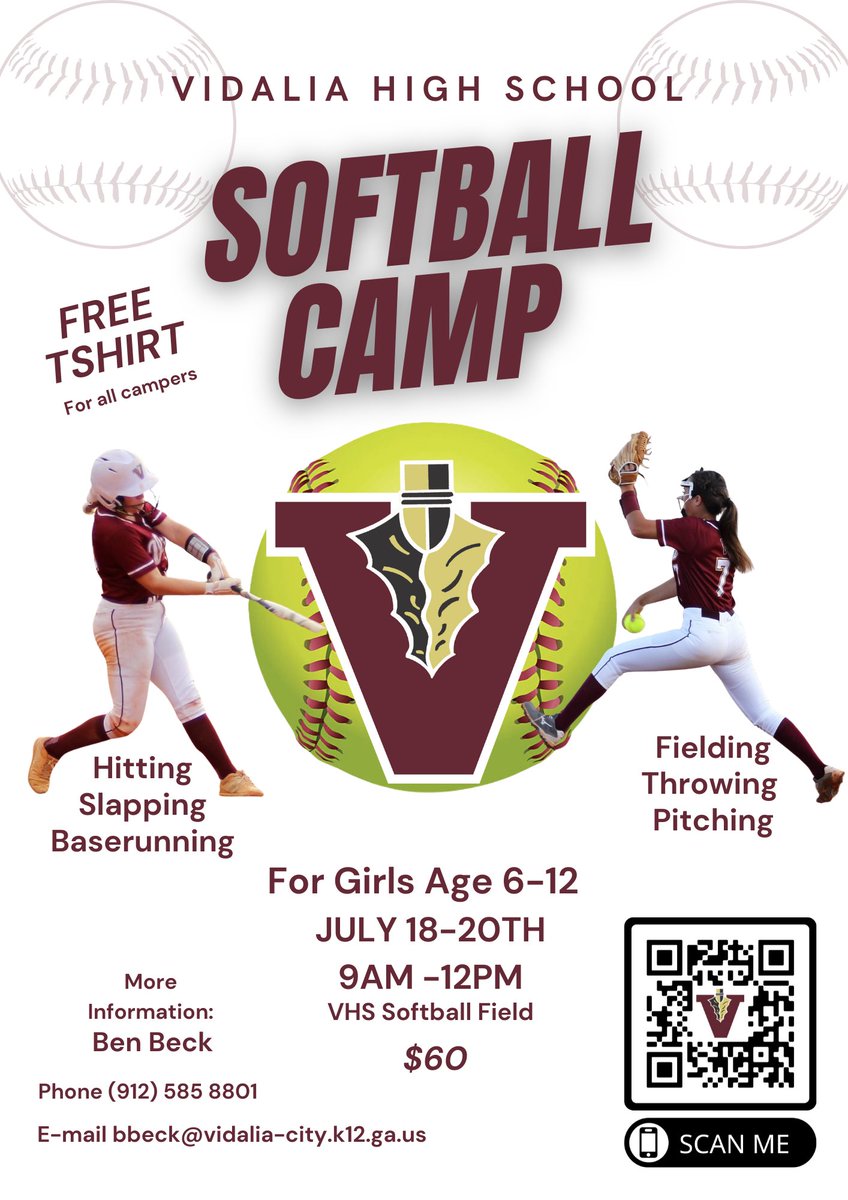 Vidalia Softball tweet media
