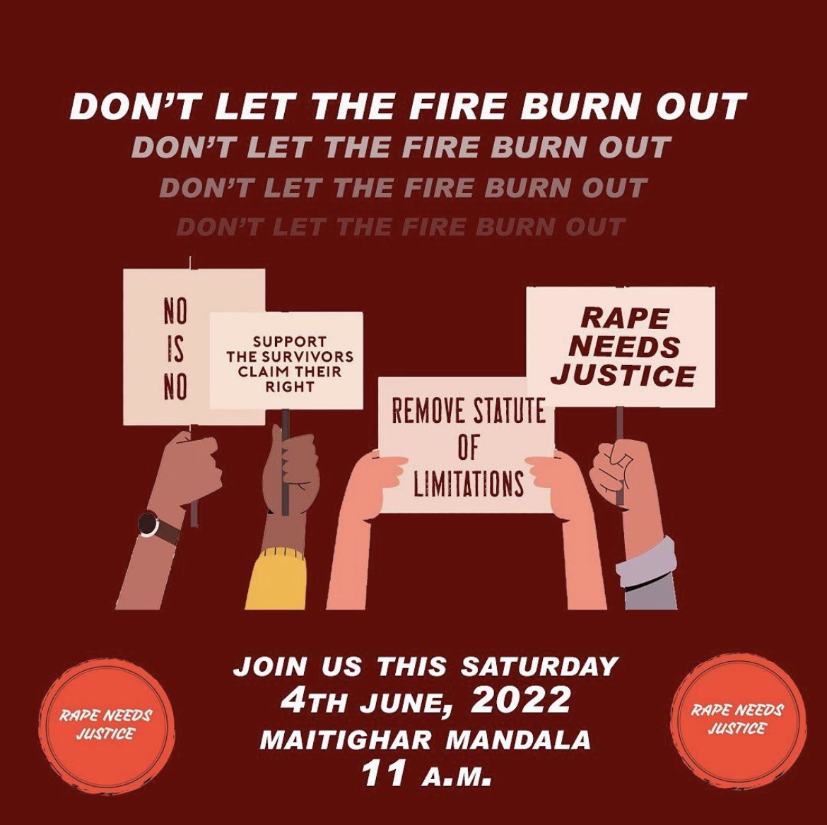 This Saturday at 11am at Maitighar Mandala. Join us!