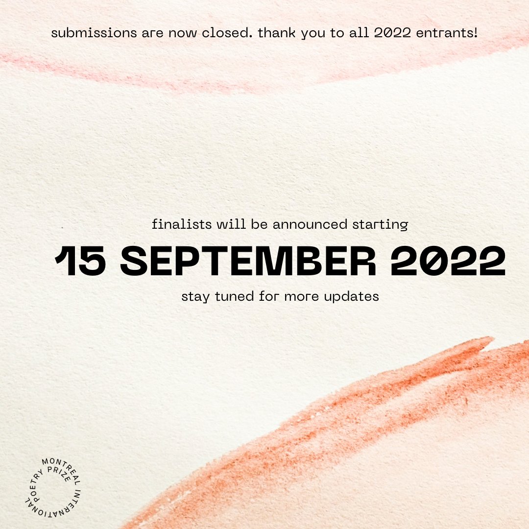 Thank you to all 2022 Prize entrants! Submissions are now closed. Finalists will be announced starting on 15 September 2022.