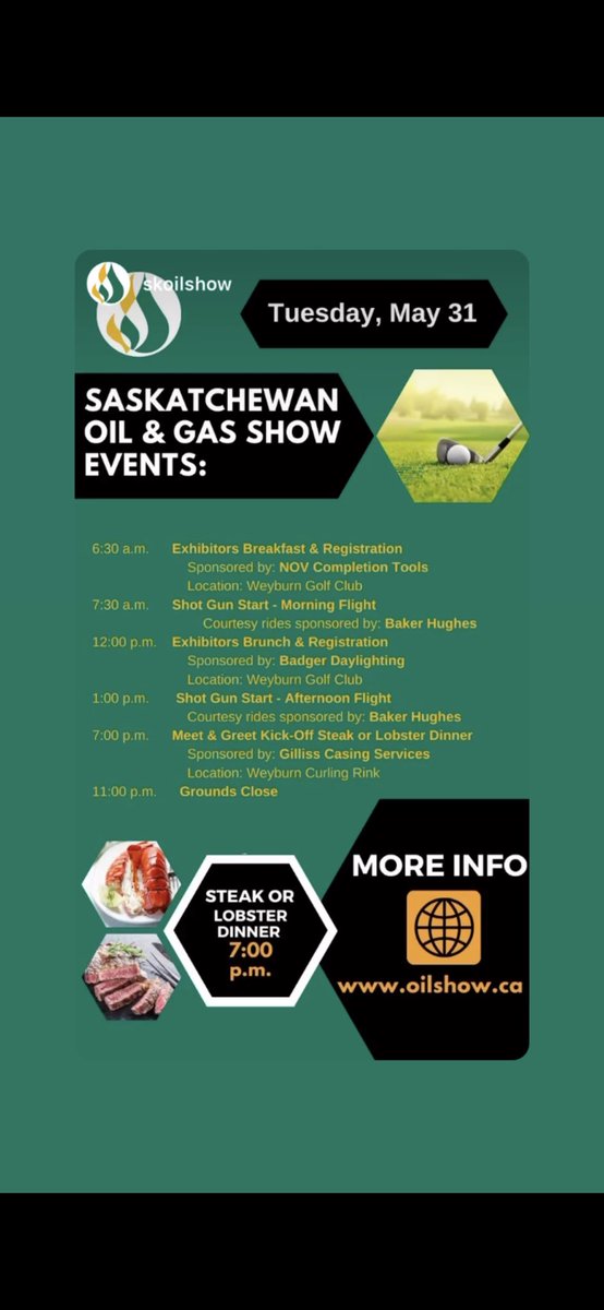 Saskatchewan Oil & Gas Show tweet media