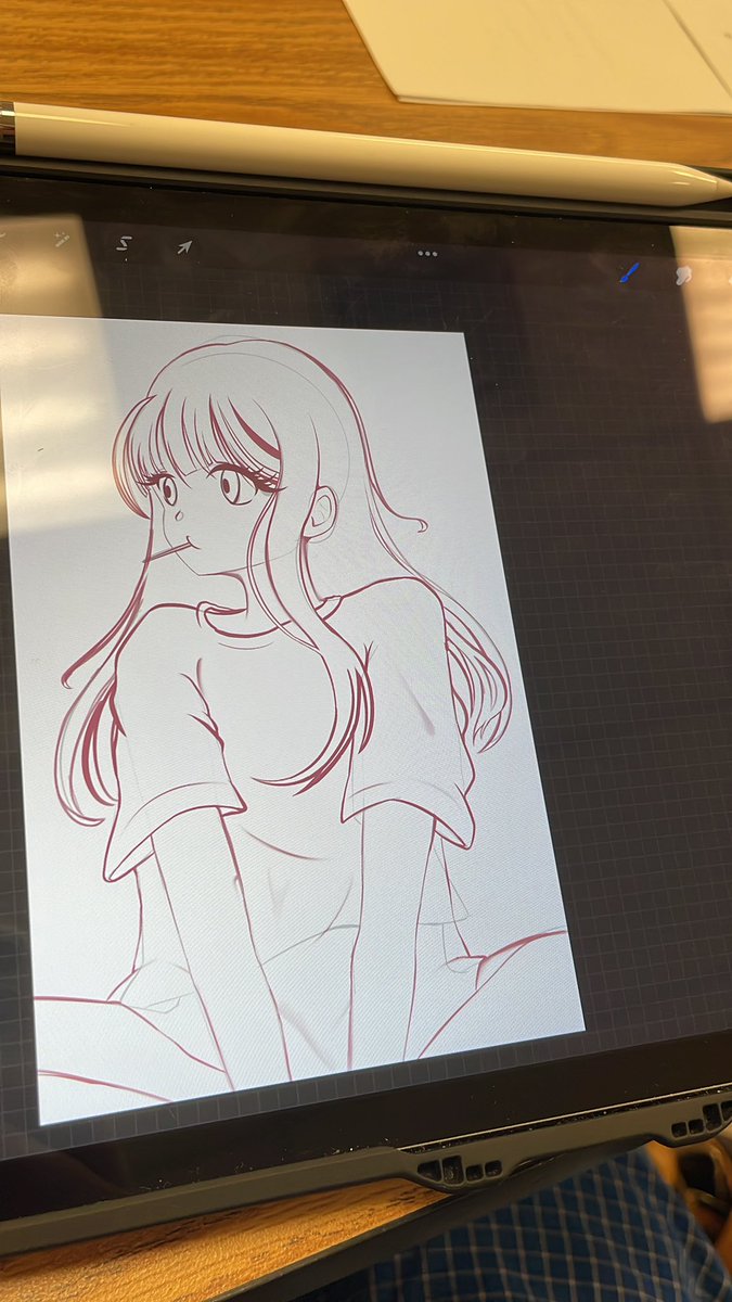 DigitalEmmap's tweet photo. Hmm more drawing in math class https://t.co/COc2N77kEo