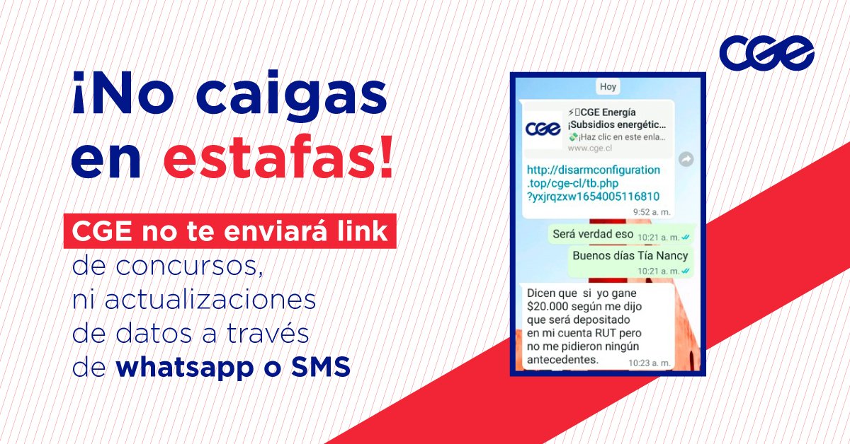 CGE Clientes tweet media