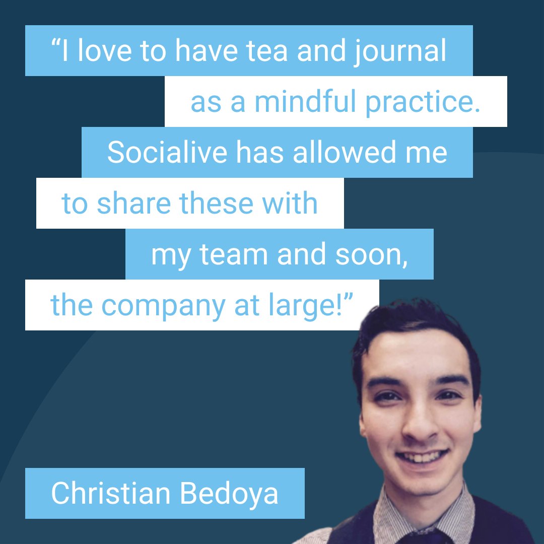 GoSocialive's tweet photo. Today marks the end of #MentalHealthAwarenessMonth but that doesn't mean we should stop the conversation on how companies are continuing to advocate for employee wellbeing year round. 

See how Socialive prioritizes mental health all year long 👇 https://t.co/dpyBN5aKHE
