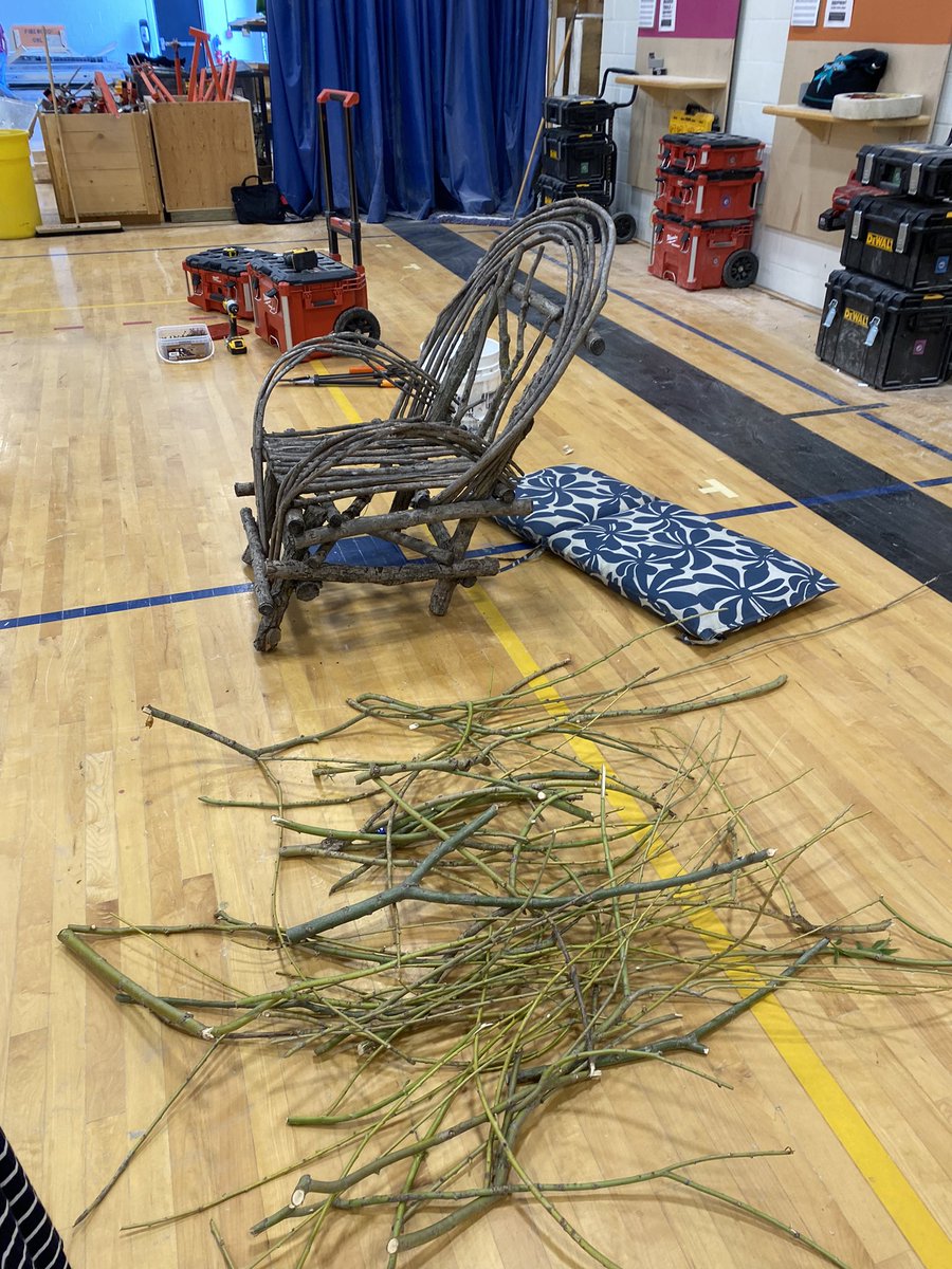 laura_normann's tweet photo. Learned how to make a twig chair at the Learning Connections #LCCSLC awesome fun! https://t.co/XTGdH3INsv
