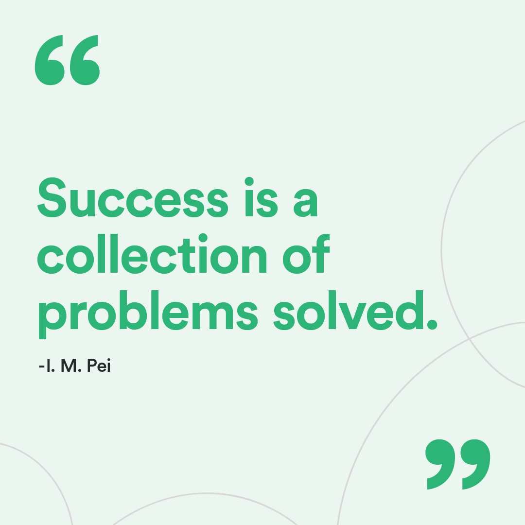 meettally's tweet image. Architect I.M. Pei, who lived to be 102, left us with incredible achievements like the Rock and Roll Hall of Fame and the glass pyramid at the Louvre — and these words of wisdom. Remember them whenever you're facing a tough problem, like credit card debt!