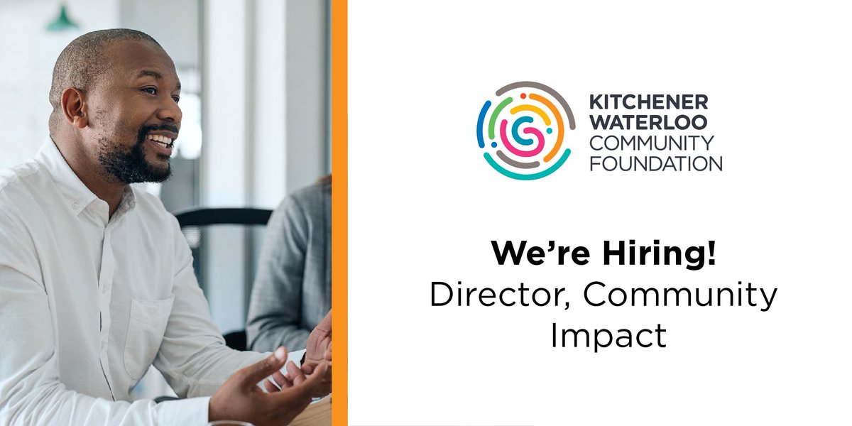 We are currently hiring for the position of Director, Community Impact. 

For more information on the role and how to apply, visit our website: kwcf.ca/news/dci-hiring

#Hiring #DoMoreGood