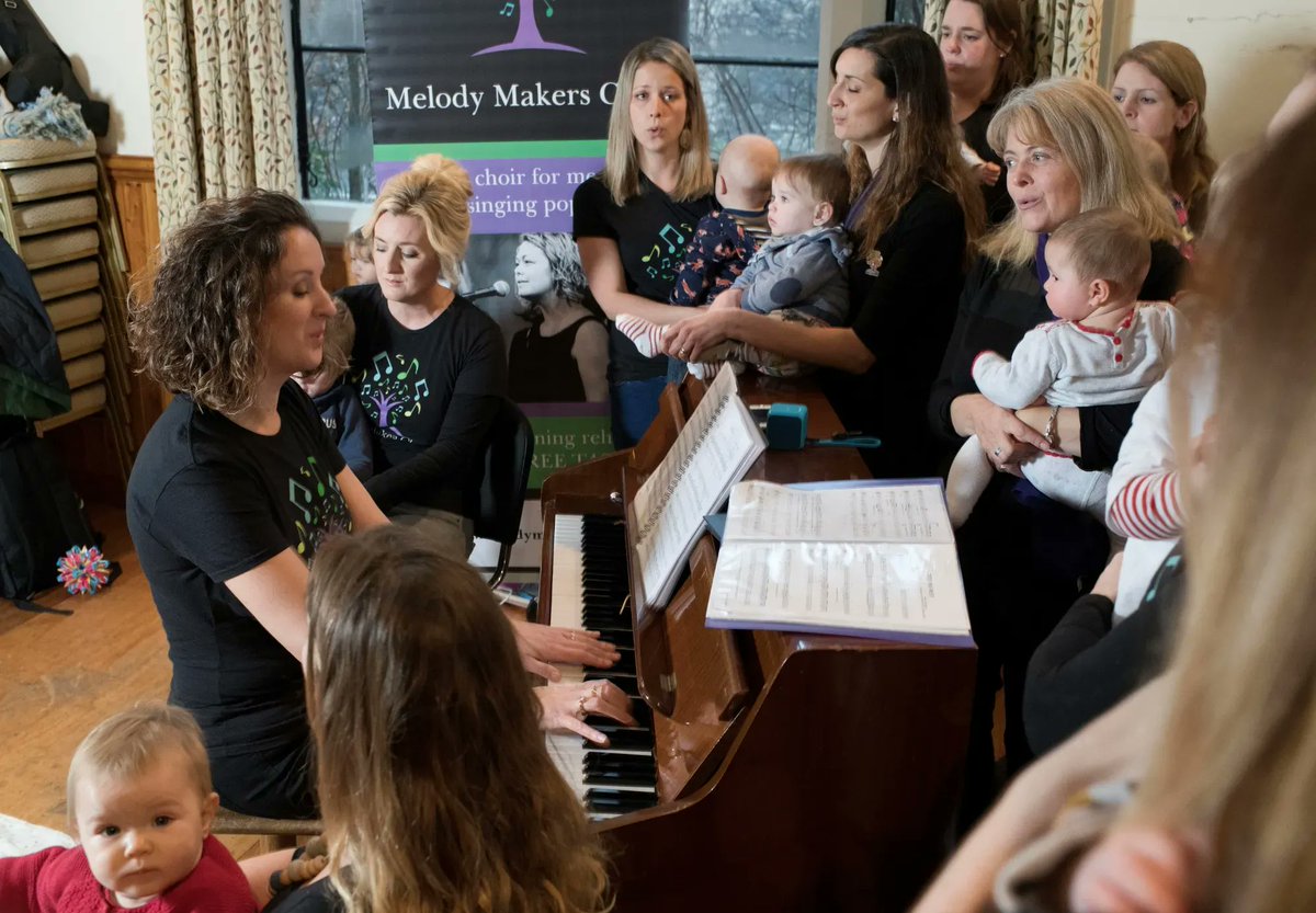 Bristol_Beacon's tweet image. New parent? Want a fun and relaxed activity with your little one? 👶

Join us on Wednesdays for Baby Friendly Choir with @MelodyMakersBS9 : a choir for adults - babies and toddlers welcome. 

bit.ly/3t7EuxQ