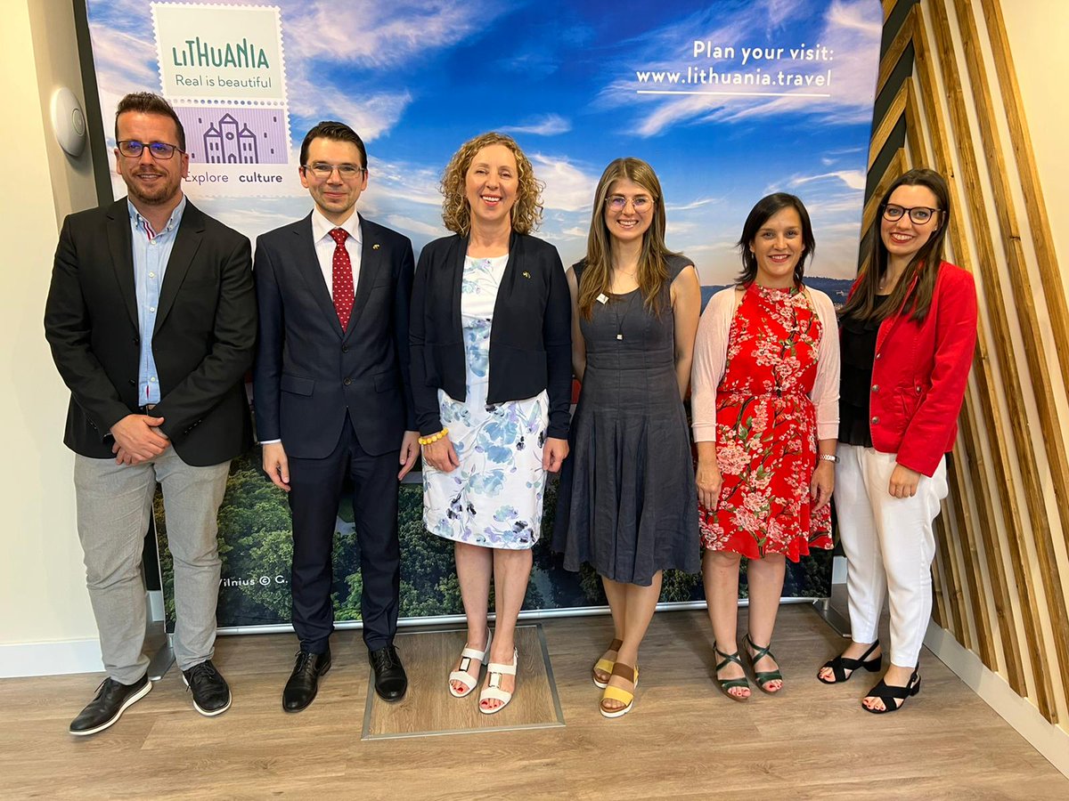 InterfaceSpain's tweet photo. [ Events ] 📍 ¡Ya está todo listo para compartir con agencias de viajes, turoperadores y periodistas la diversa oferta que ofrece Lituania!

La Embajada de Lituania en España y la Oficina de Turismo de Lituania presentan el destino.
#RealIsBeautiful #InterfaceEvents https://t.co/F527cErUr1