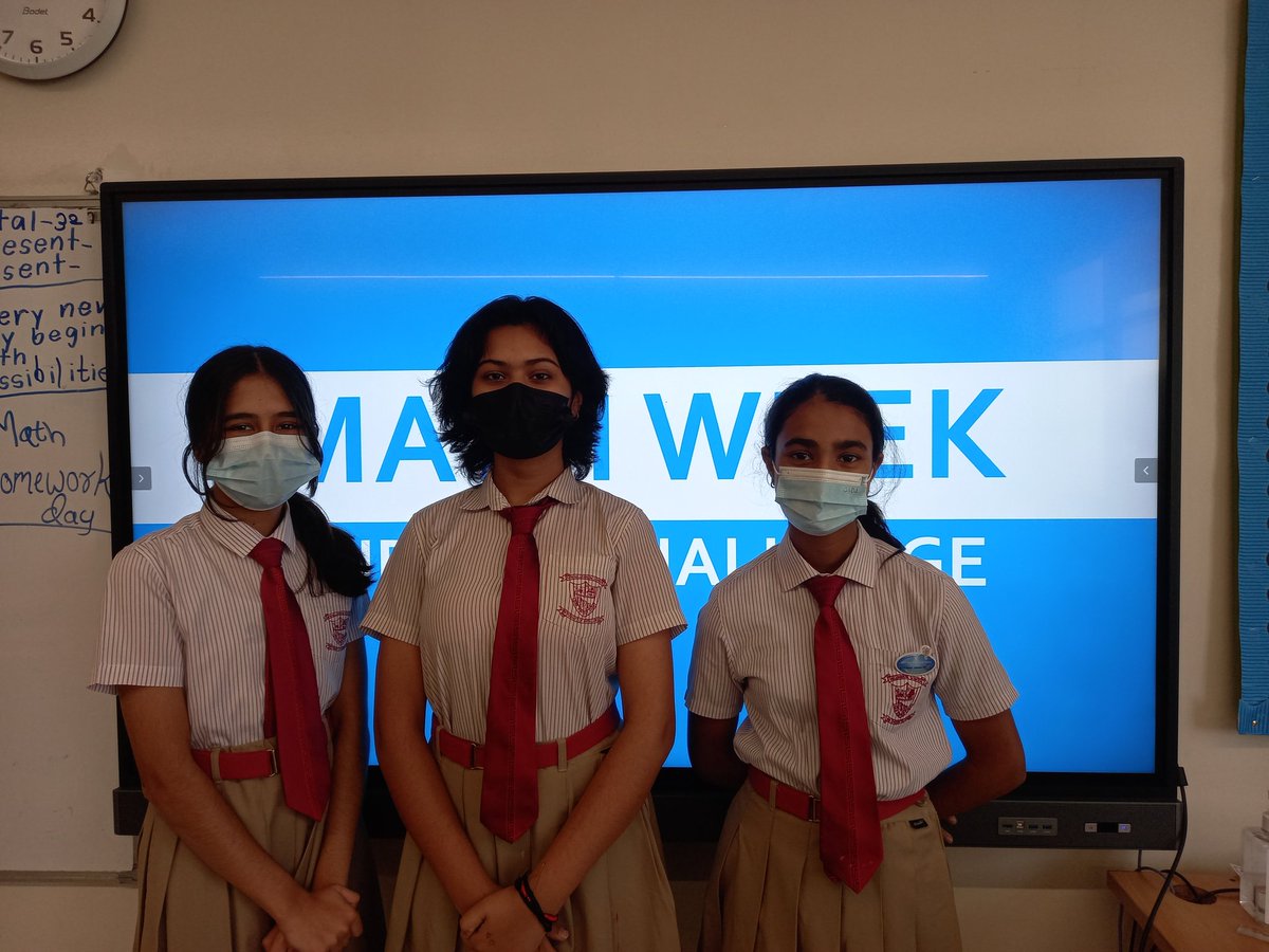 #MATHATHON #MathWeek2022
Grade 8 students enjoyed solving Sudoku puzzle. 
Vidisha, Alita <a href="/AlitaJaison/">alita rose jaison</a> and Vritika <a href="/rekhabhayal77/">Vritika and Nivika Bhayal</a> solved it in the time frame given.
Congratulations children <a href="/gemsnms_alkhail/">GEMS NMS Alkhail</a> <a href="/nmsmiddleschool/">GNMS_Middle School_RUNWAY</a> <a href="/Fatima_Martin/">Fatima Martin</a> <a href="/aby_mercy/">Mercy Aby John</a> <a href="/JayarajVenetia/">Venetia Jayaraj</a>