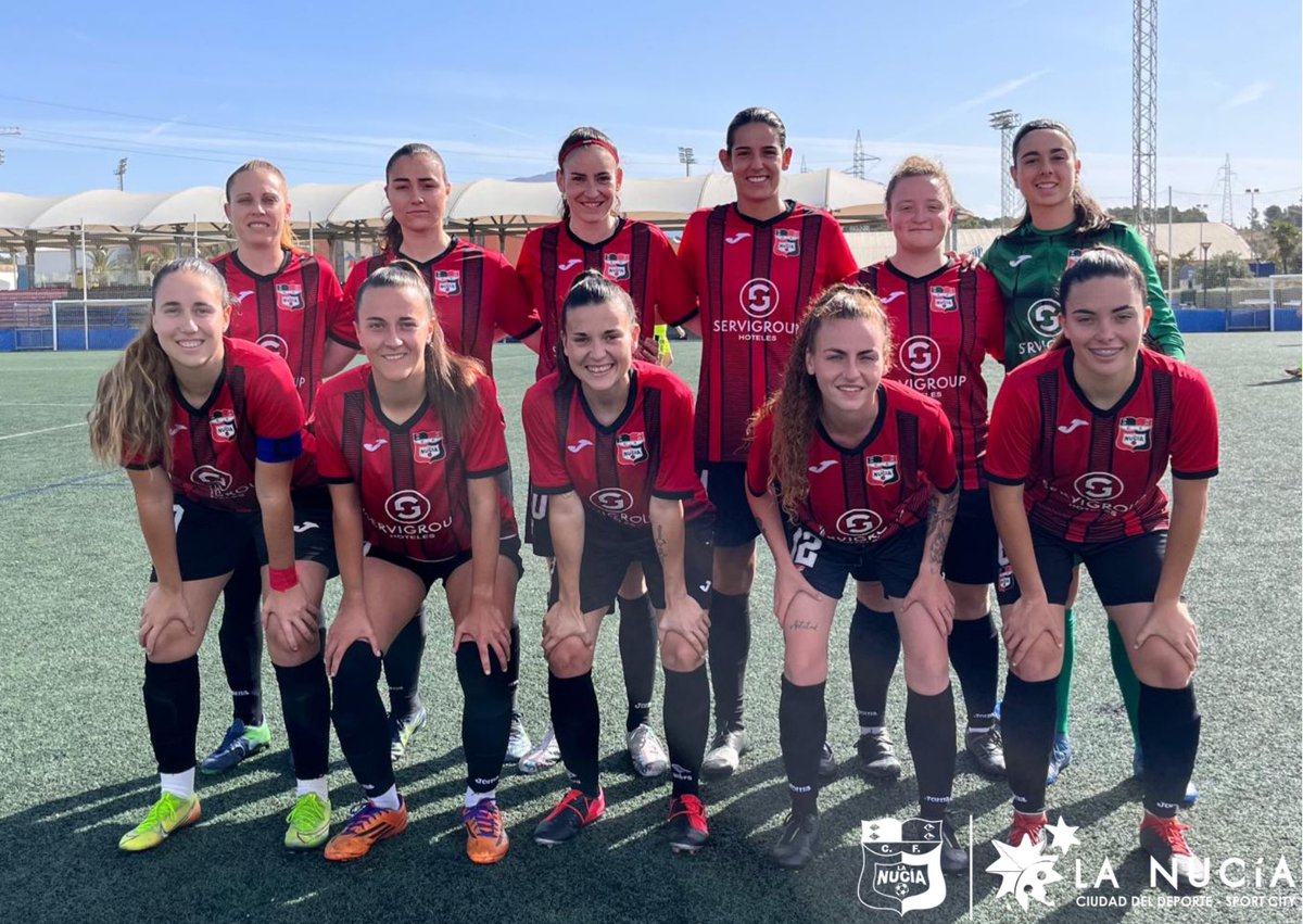 cfnucia's tweet photo. 🔴🅒🅕🅛🅝🔴 

𝗙𝗘𝗠𝗘𝗡𝗜𝗡𝗢 | El #Femenino del @cfnucia se impuso por 1 a 0 🆚 @atleticodeaspe en la segunda jornada de la #CopaValenta. 🏆

Las nucieras se sitúan en 2️⃣ posición con 4 puntos. 📈

🎯 Irene ⚽️ 

#JuguemosAlRojo ♥️

#AmuntNucia
#LaNucíaCiudadDelDeporte https://t.co/nozGEBOyix