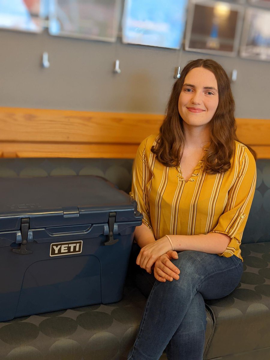 Congratulations to our First Destination Survey winner, Destiny Parker! She graduated this Spring and studied Biology and Anthropology. She plans on taking a gap year to travel and apply to graduate school.
 
Enjoy your new YETI cooler, Destiny!