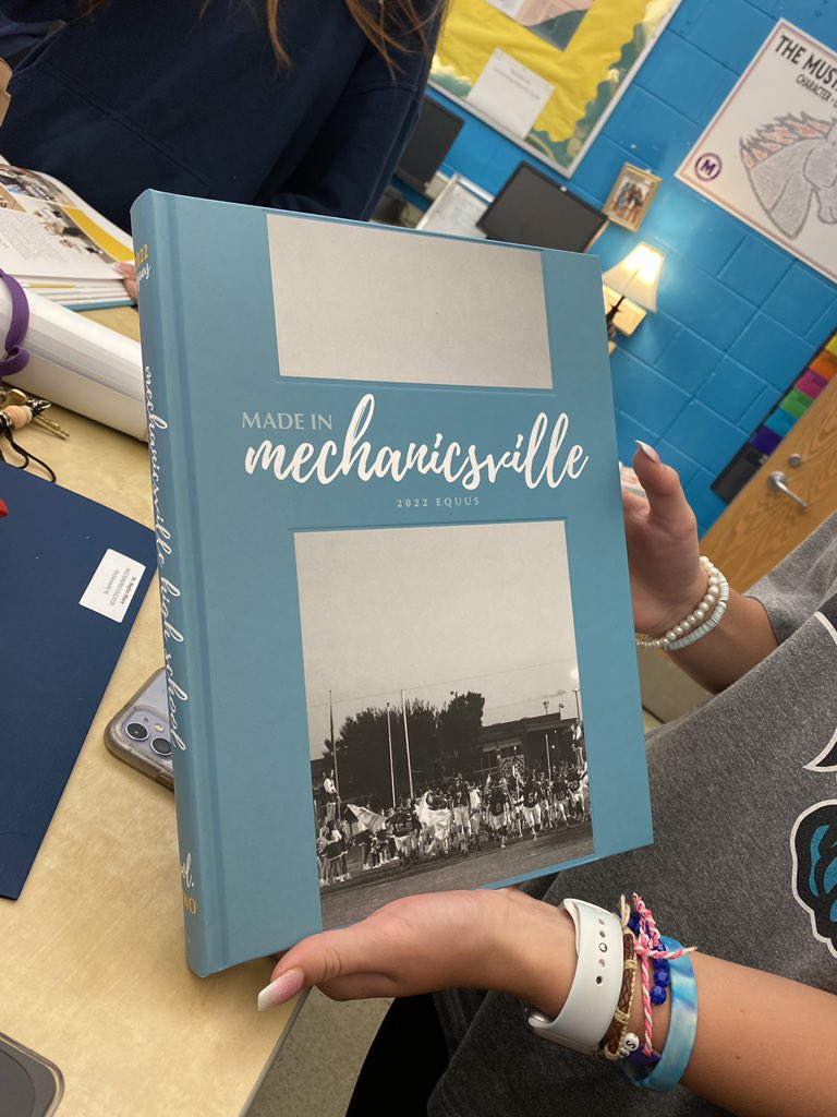 Yearbook is HERE! It was Made in Mechanicsville. Stay tuned for details regarding distribution.
