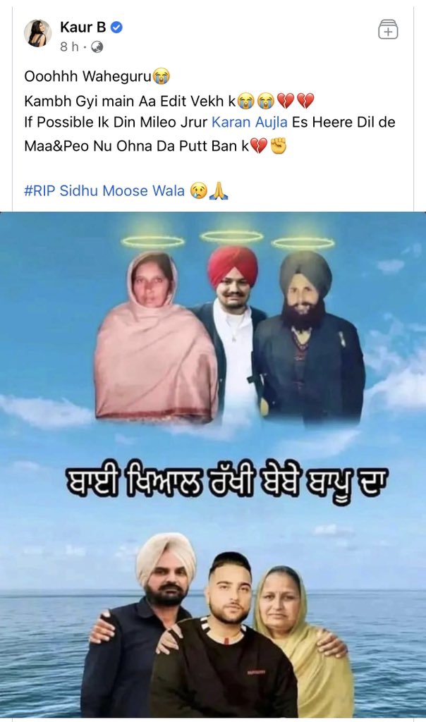 Sukhwinder543's tweet photo. Thnks so much @KaurBmusic https://t.co/58wIIBF51y