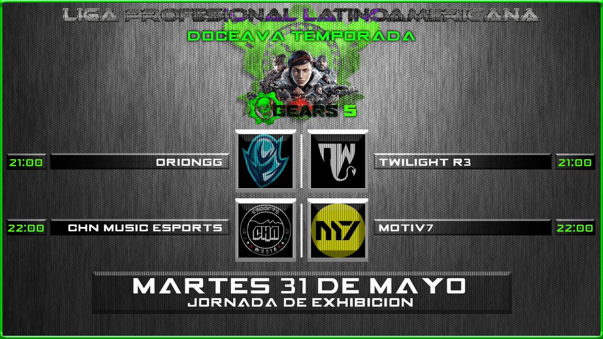 7_motiv's tweet photo. Hoy comenzamos nuestro camino por la liga profesional latinoamericana con una partida de exhibición...vayan apoyarnos a las 10 @mataomega @EdgarEspi46 https://t.co/PbNbIelCCX